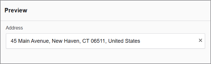 Address