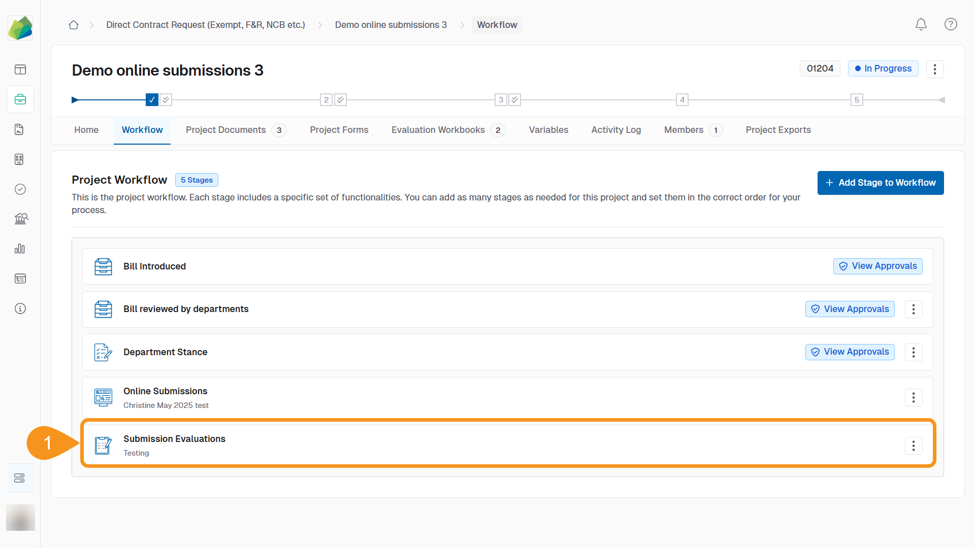 Submission Evaluations