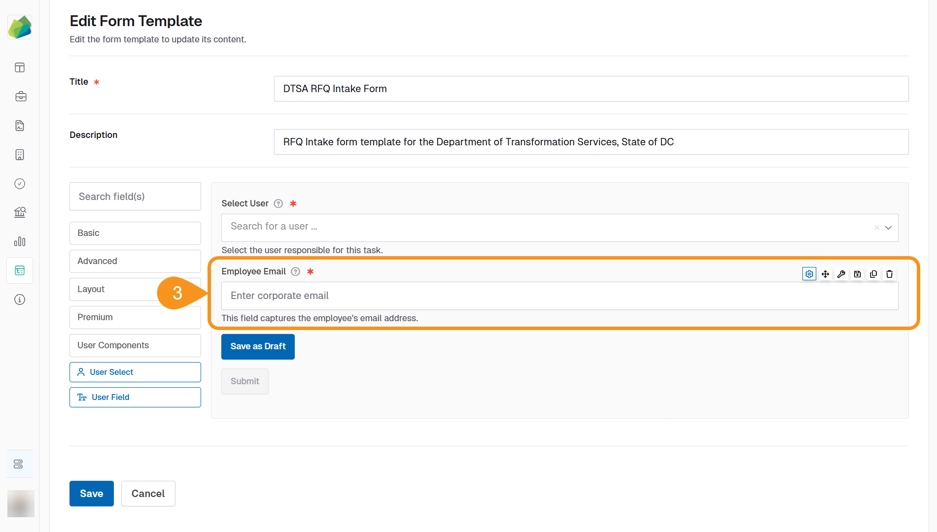 Copy & Paste User components